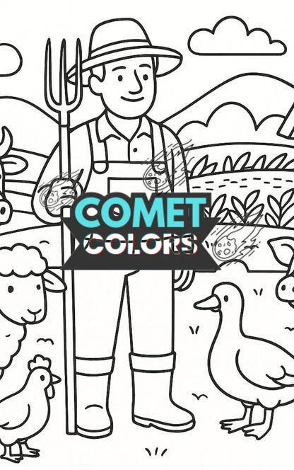Roaming Friends – Digital Coloring Book for All Ages