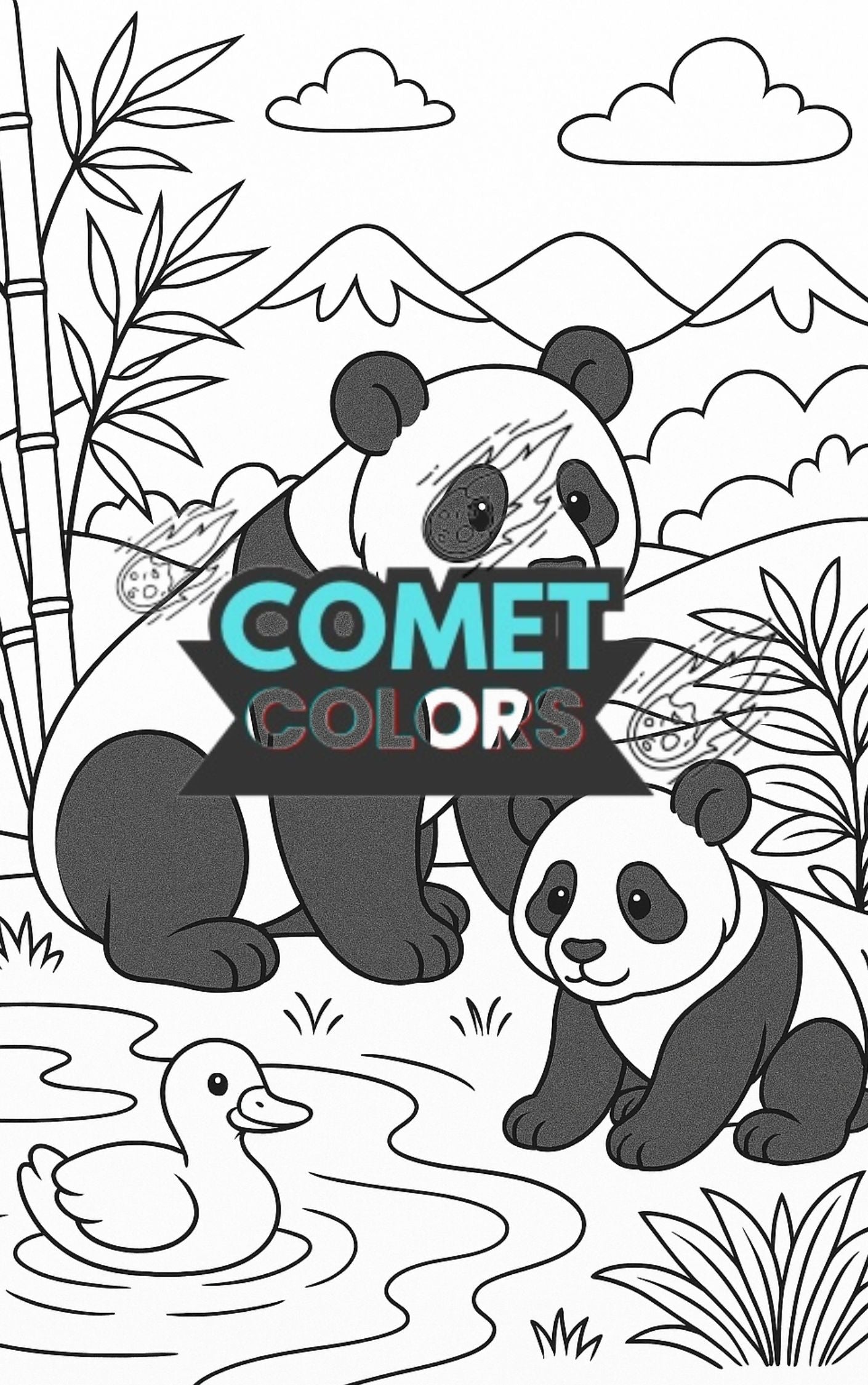 Roaming Friends – Digital Coloring Book for All Ages