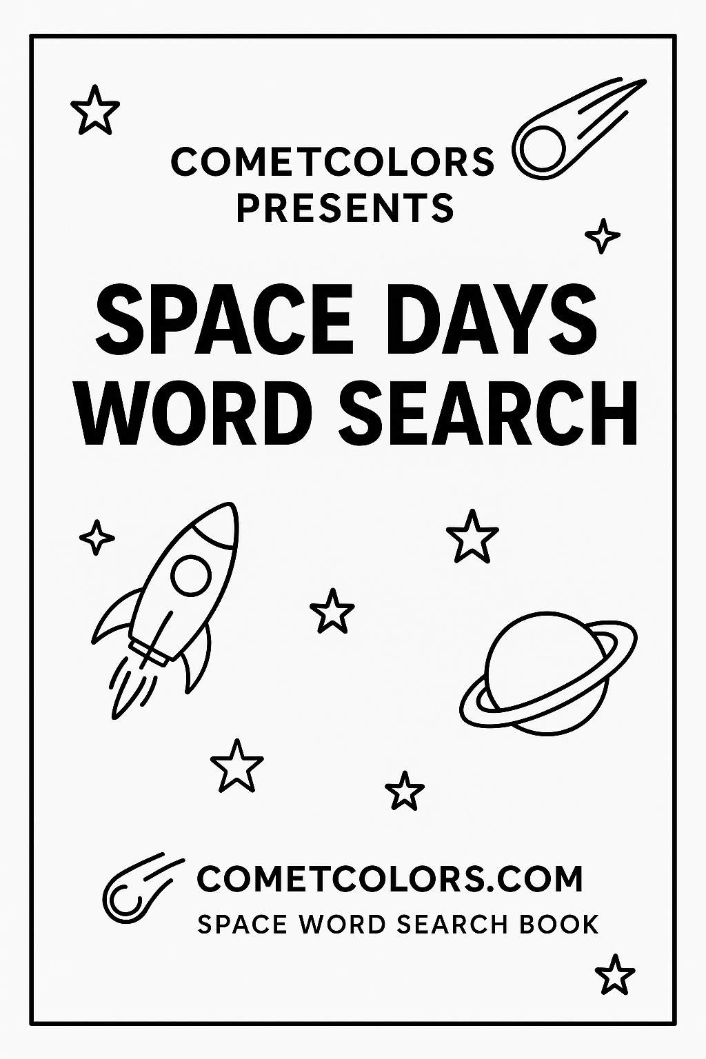 Space Days: Word Search