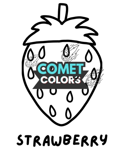 Fruit Around the World – Digital Coloring Book