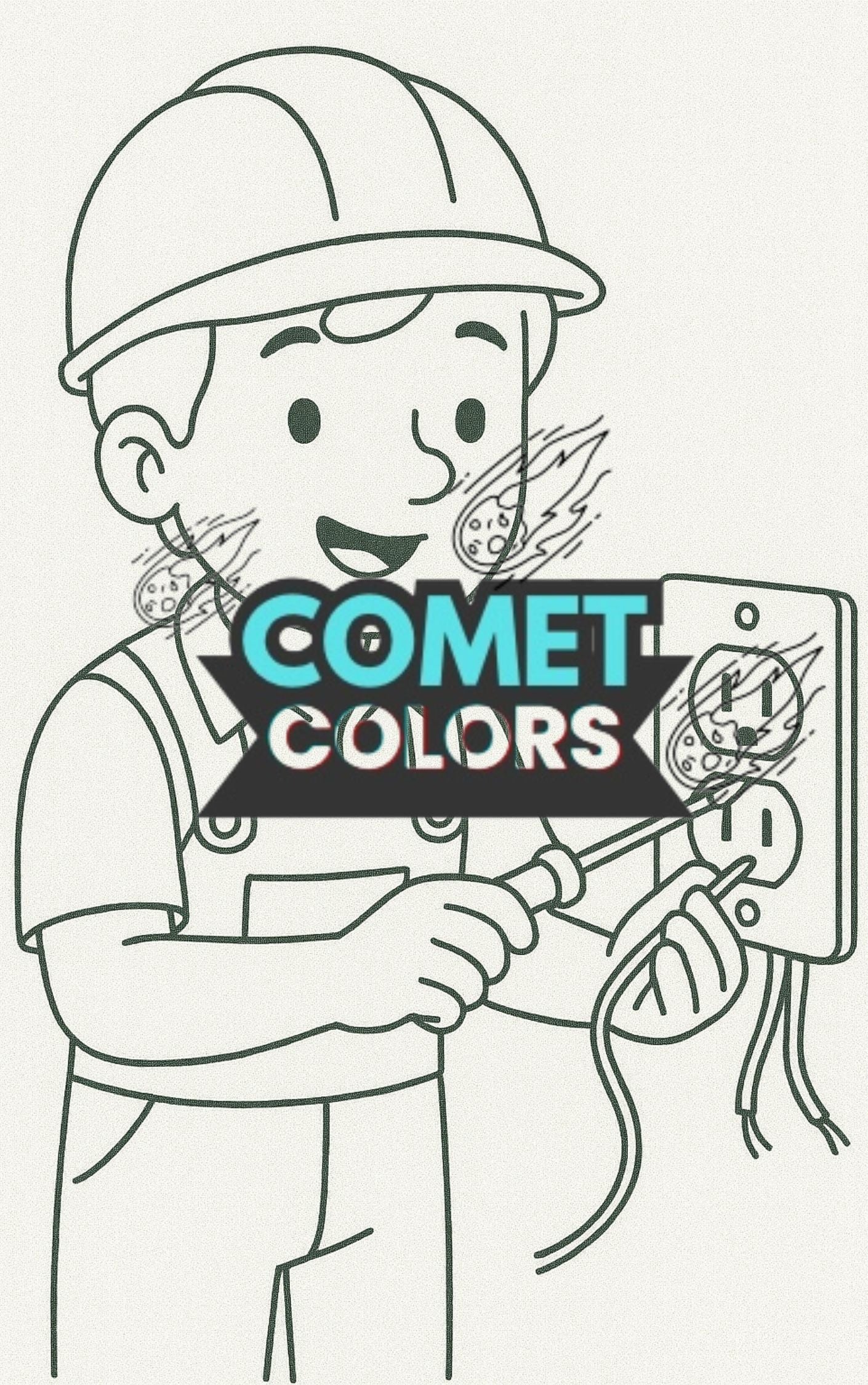 Jobs from Around the World – 25-Page Digital Coloring Book for Kids