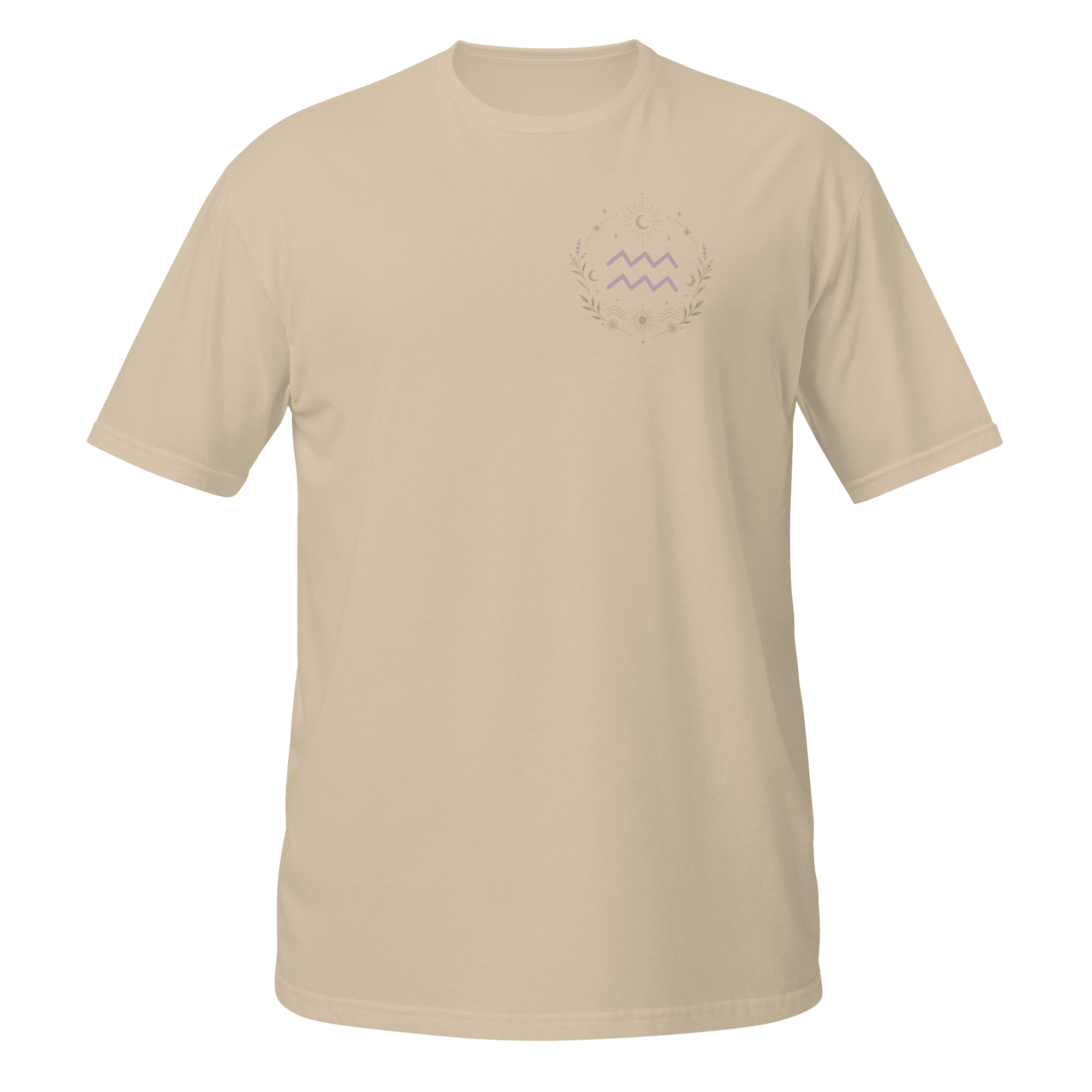Boho Aquarius Zodiac Tee | Cosmic Wave - CometColors
