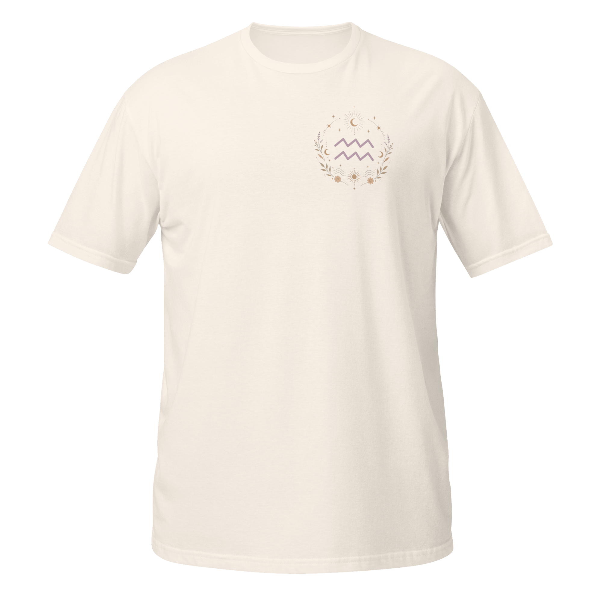 Boho Aquarius Zodiac Tee | Cosmic Wave - CometColors
