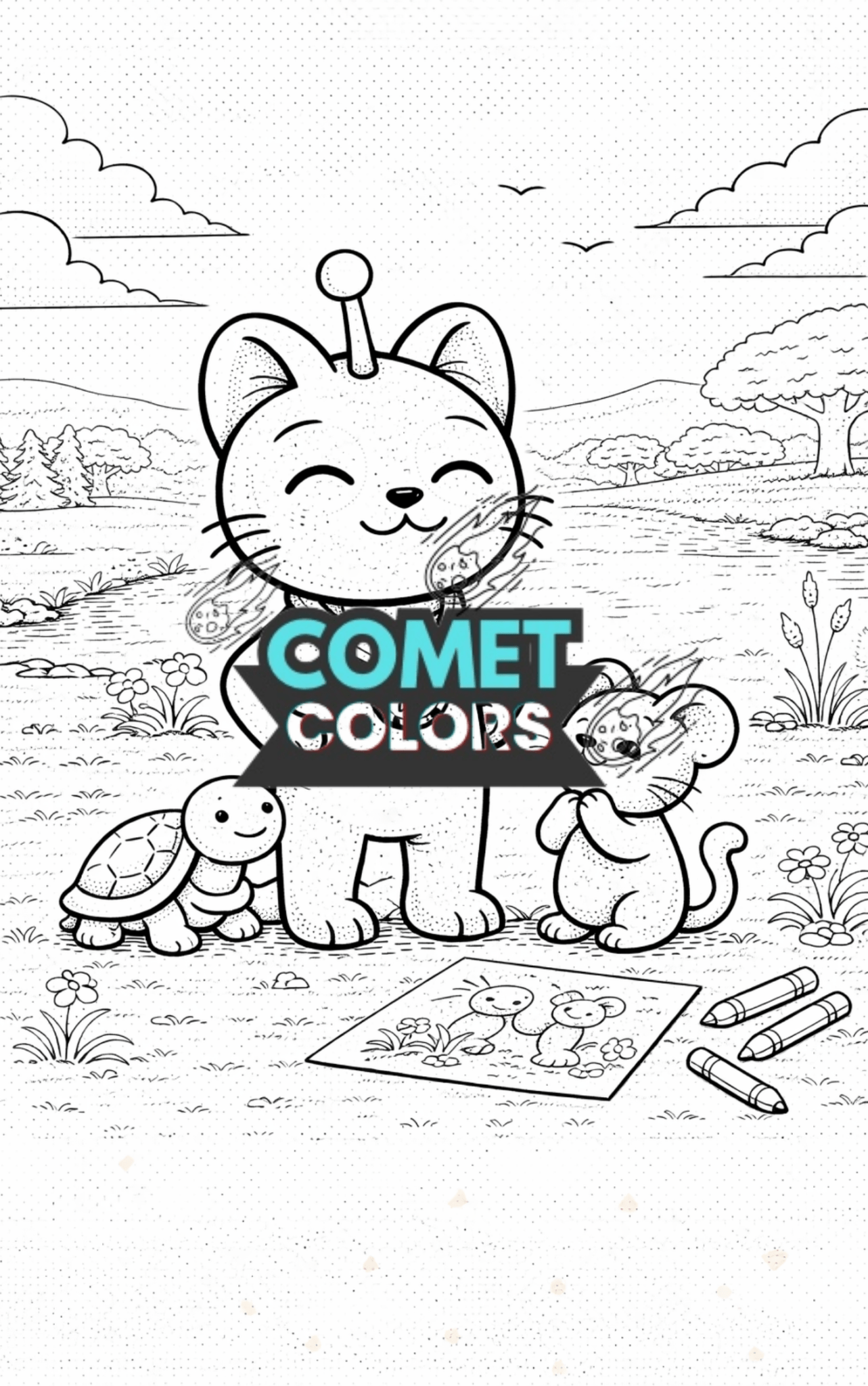 Canyon & Friends: Relax and Unwind - CometColors