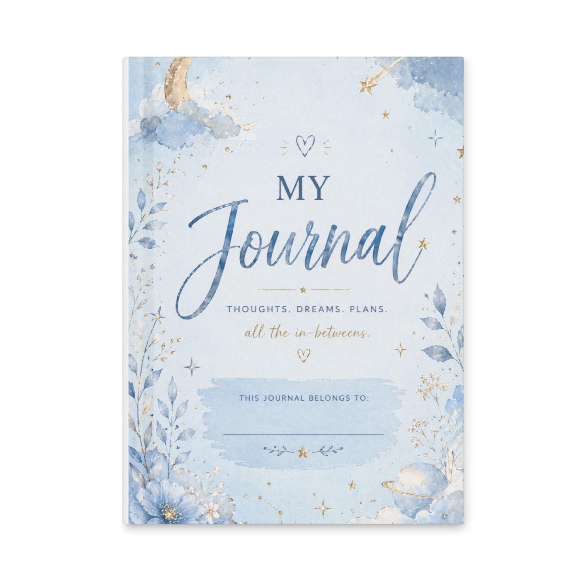 Celestial Bloom Daily Journal: Dreams, Grace & New Beginnings - CometColors