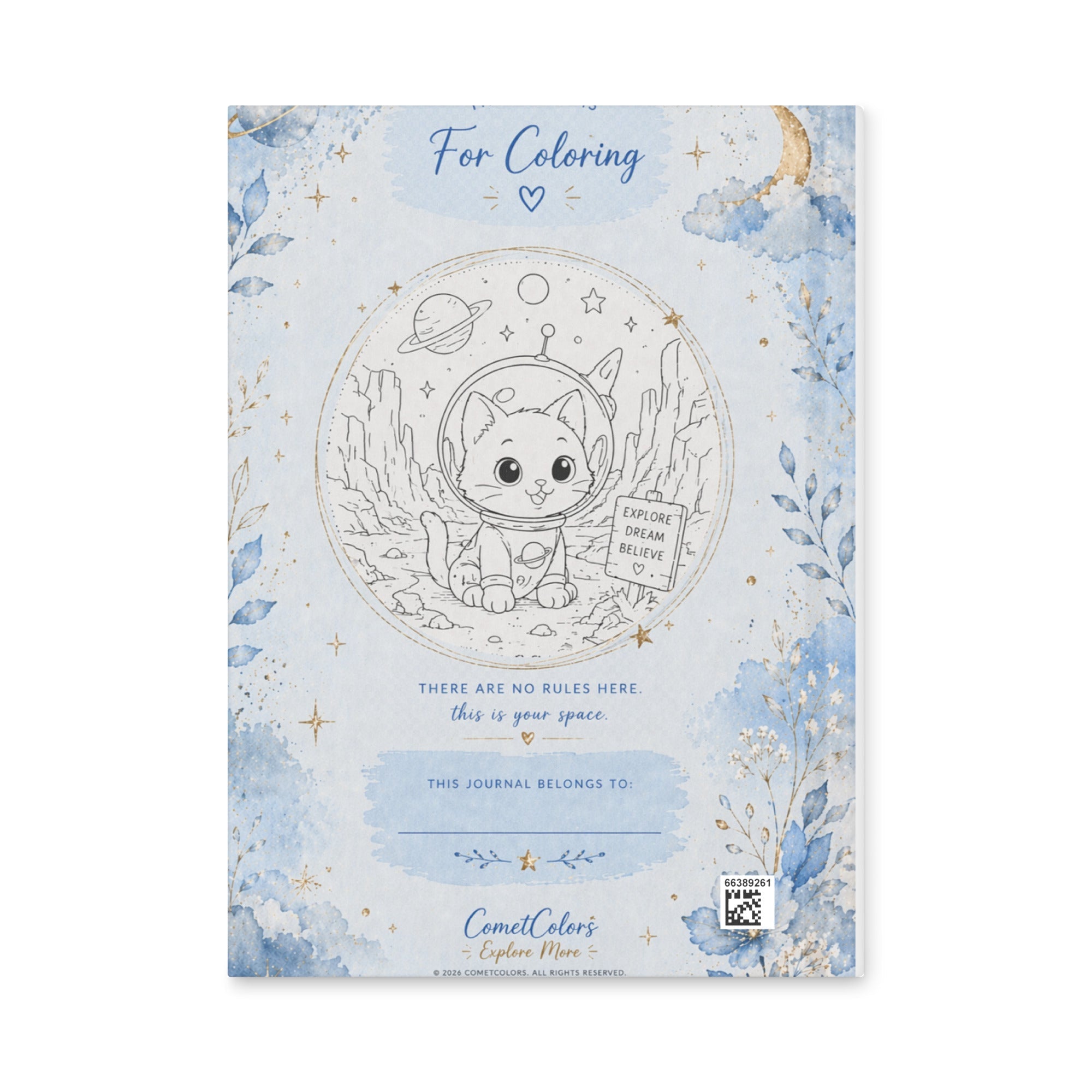 Celestial Bloom Daily Journal: Dreams, Grace & New Beginnings - CometColors