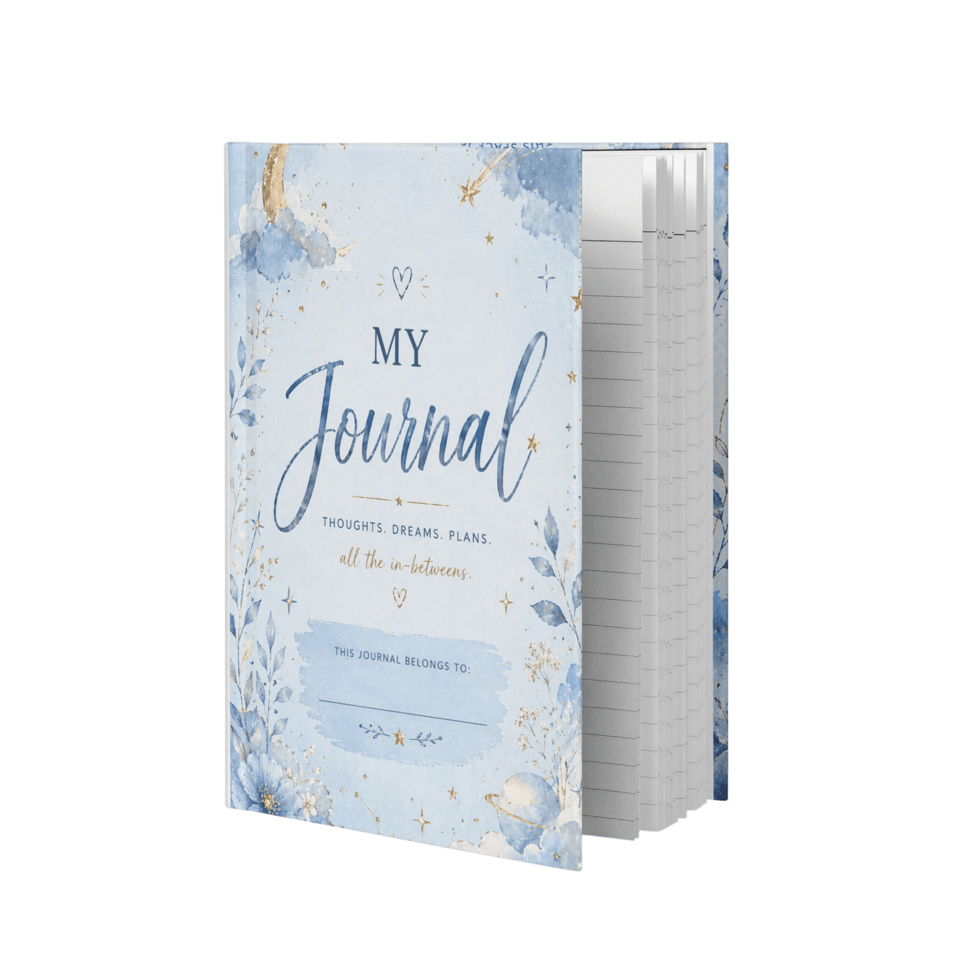 Celestial Bloom Daily Journal: Dreams, Grace & New Beginnings - CometColors