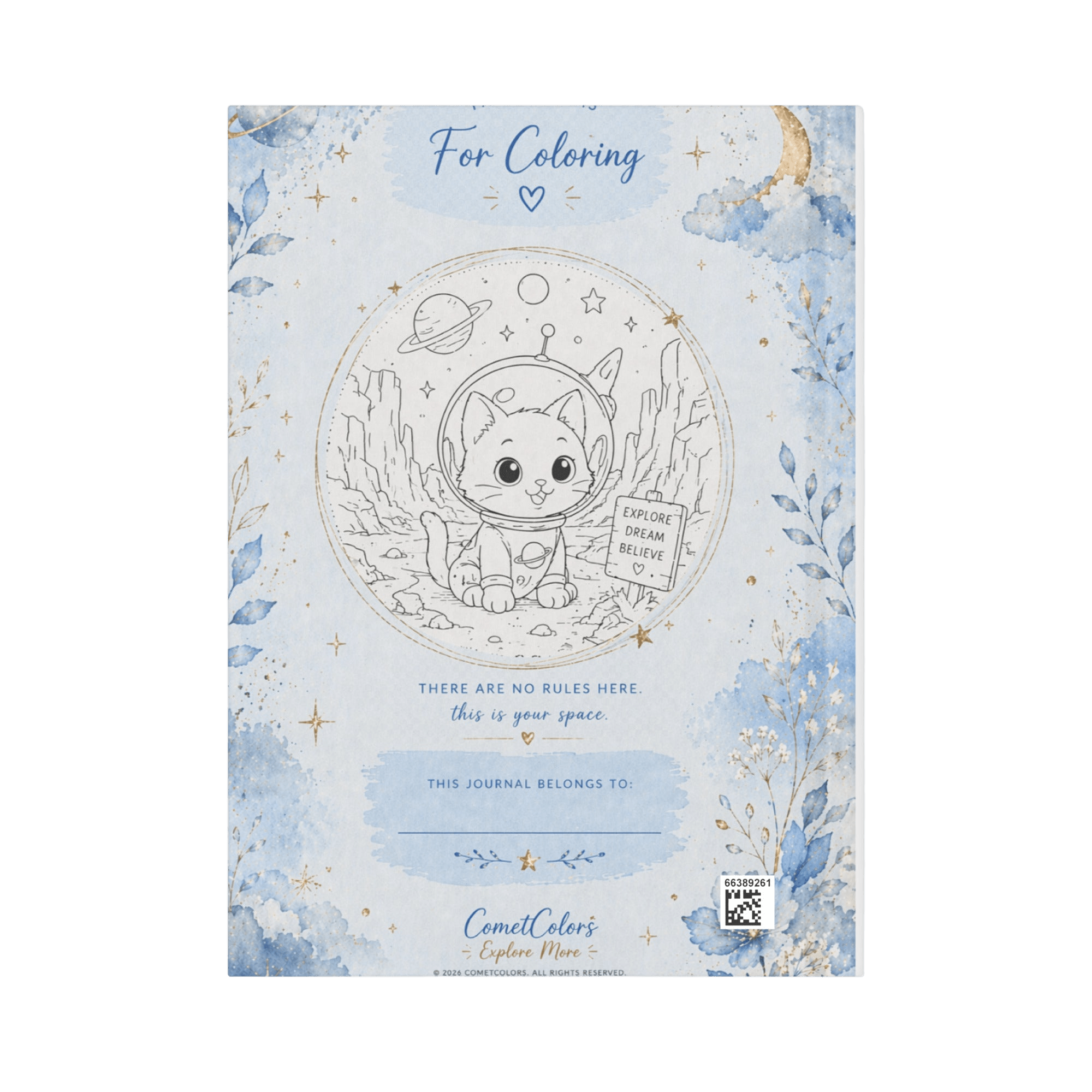 Celestial Bloom Daily Journal: Dreams, Grace & New Beginnings - CometColors