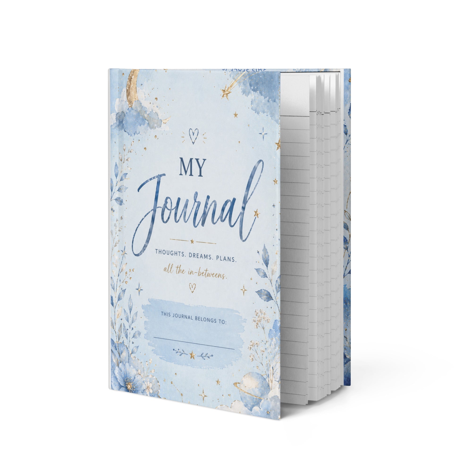 Celestial Bloom Daily Journal: Dreams, Grace & New Beginnings - CometColors