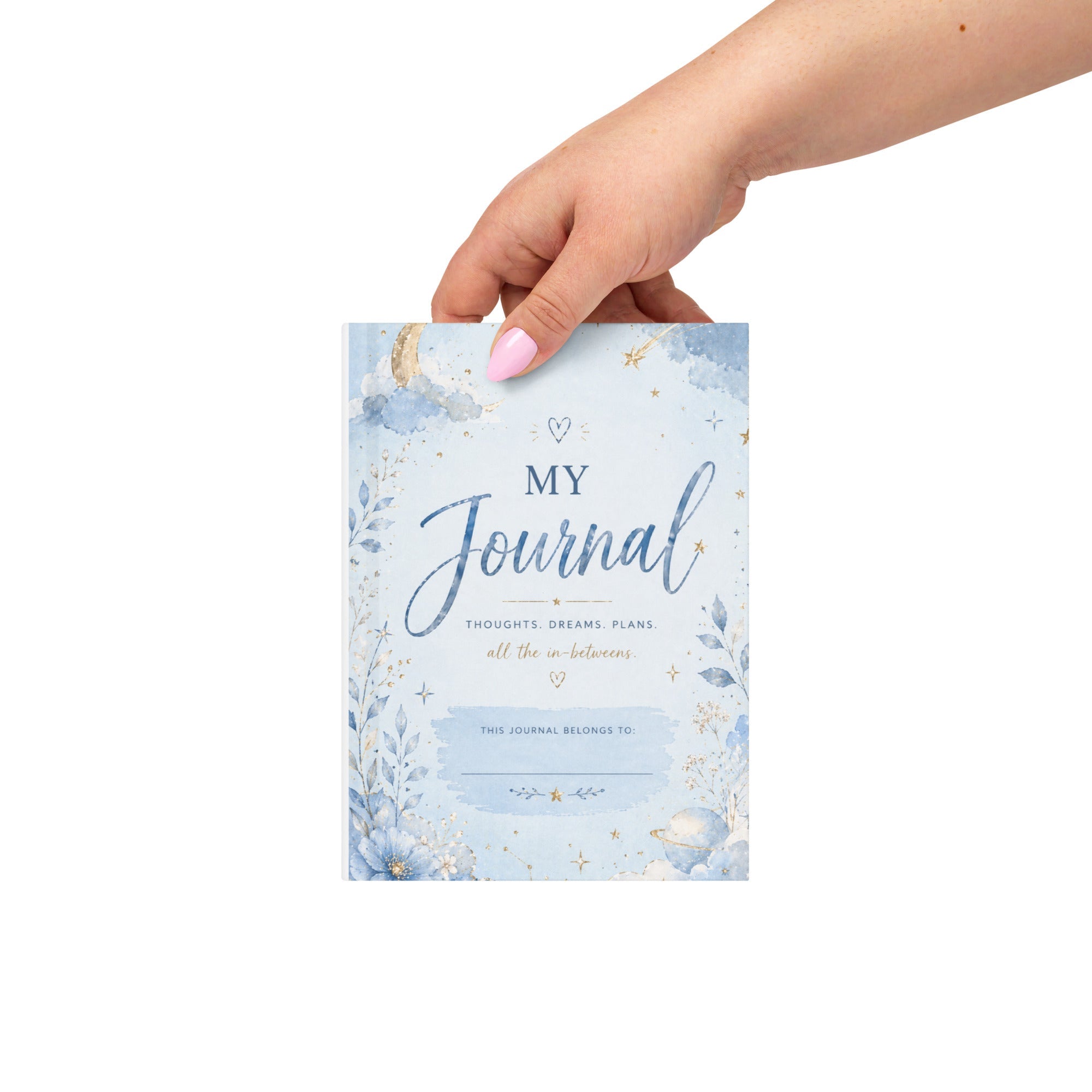 Celestial Bloom Daily Journal: Dreams, Grace & New Beginnings - CometColors