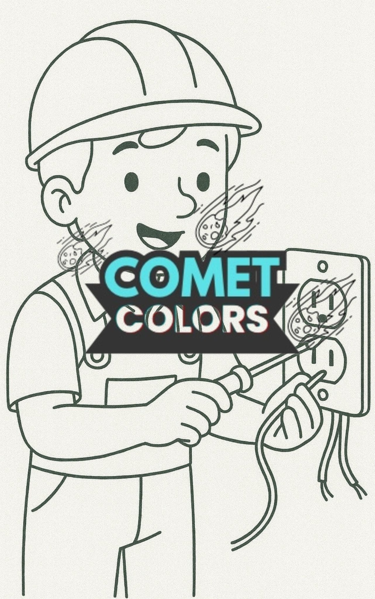 Jobs from Around the World – 25 - Page Digital Coloring Book for Kids - CometColors