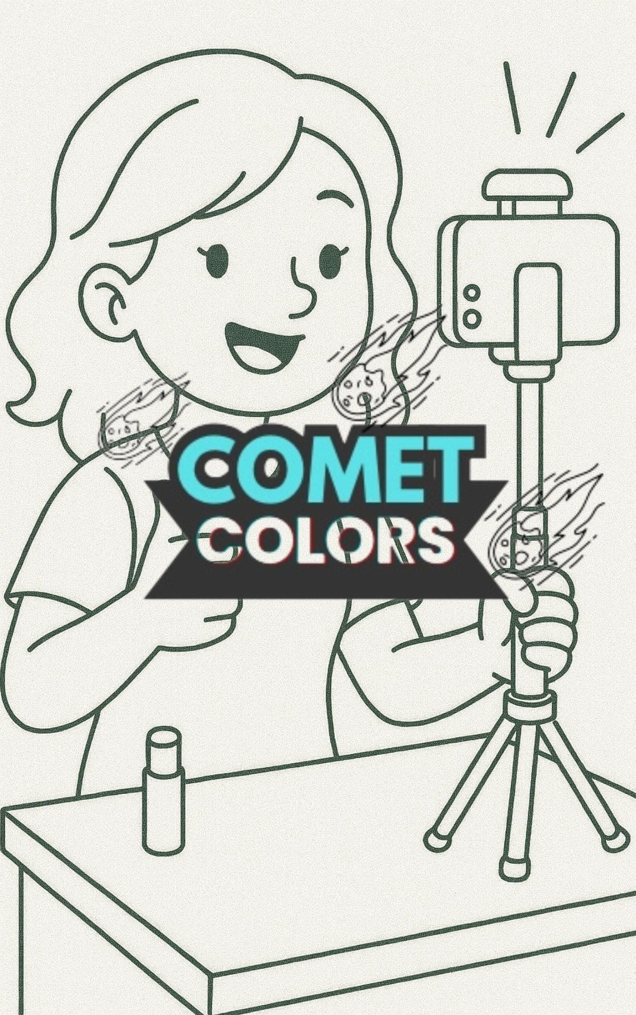 Jobs from Around the World – 25 - Page Digital Coloring Book for Kids - CometColors