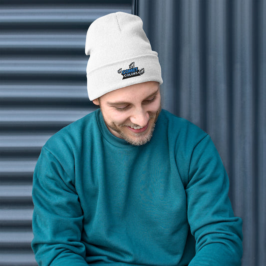 Comet Cap | Cozy Embroidered Beanie – 60% Cotton, One-Size Fits All