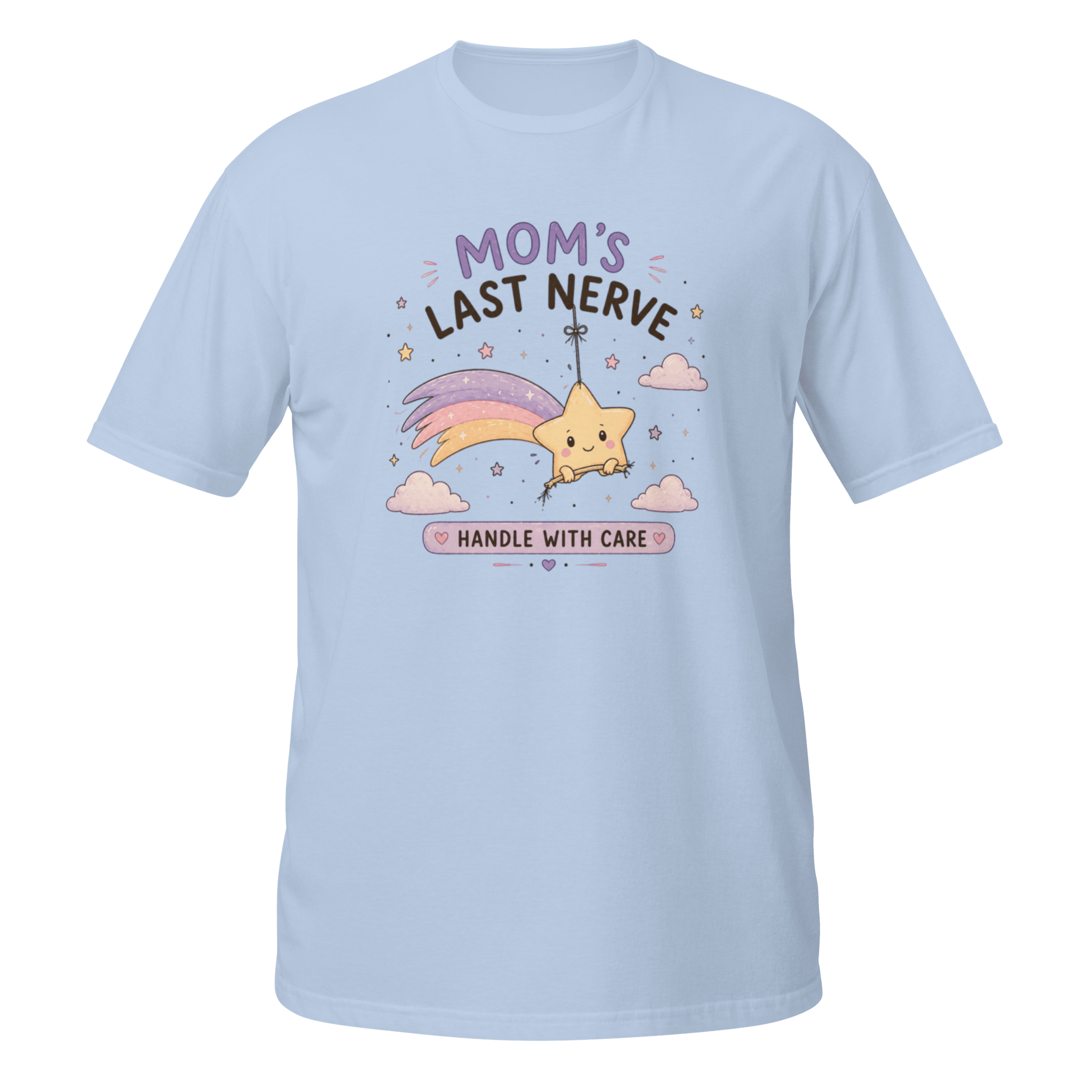 Mom’s Last Nerve Graphic Tee | Funny Cute Mother’s Day Shirt - CometColors