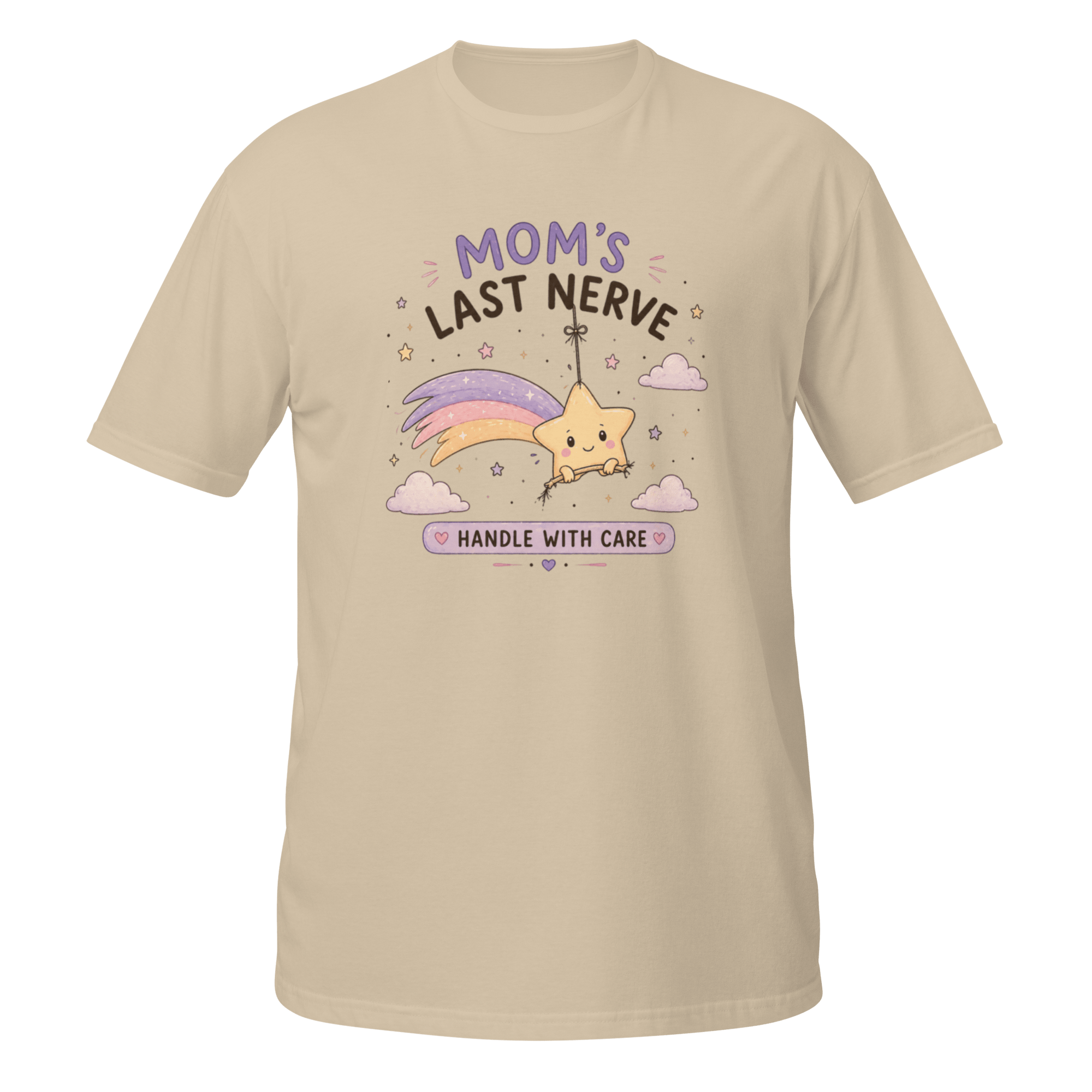 Mom’s Last Nerve Graphic Tee | Funny Cute Mother’s Day Shirt - CometColors