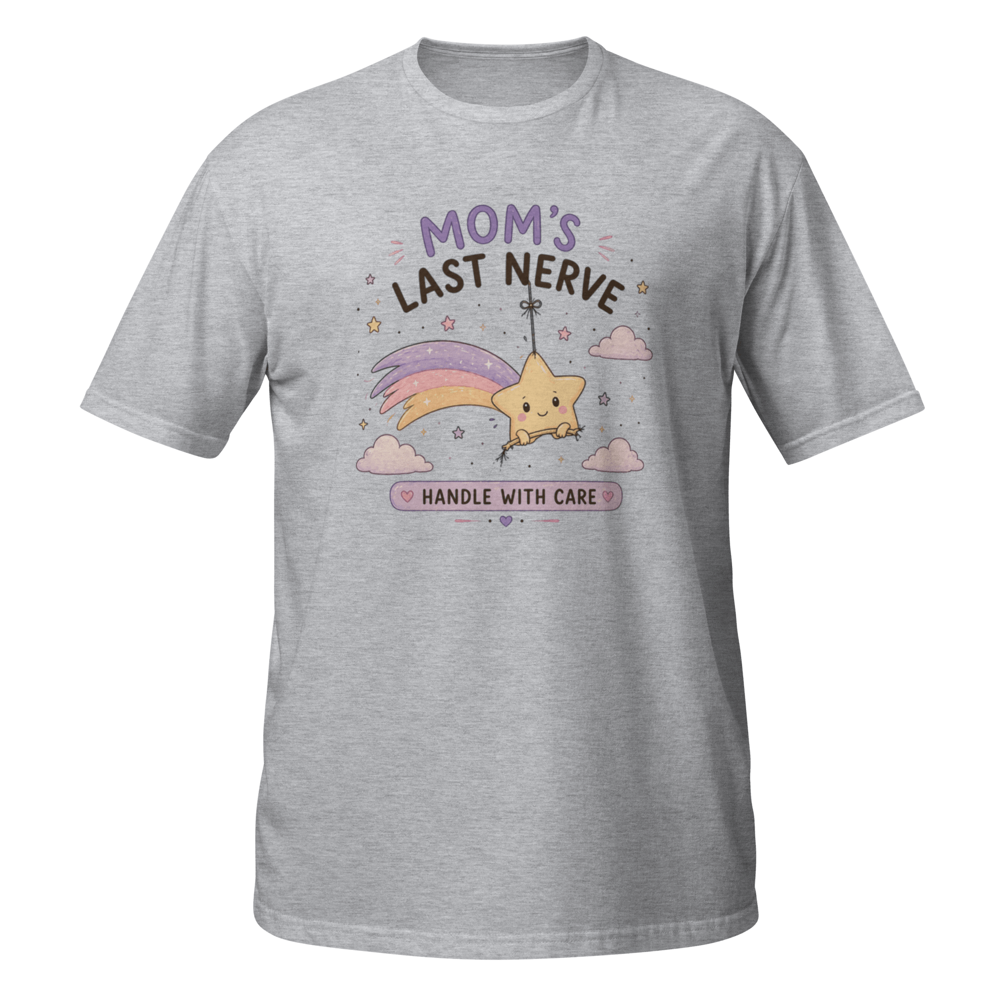 Mom’s Last Nerve Graphic Tee | Funny Cute Mother’s Day Shirt - CometColors