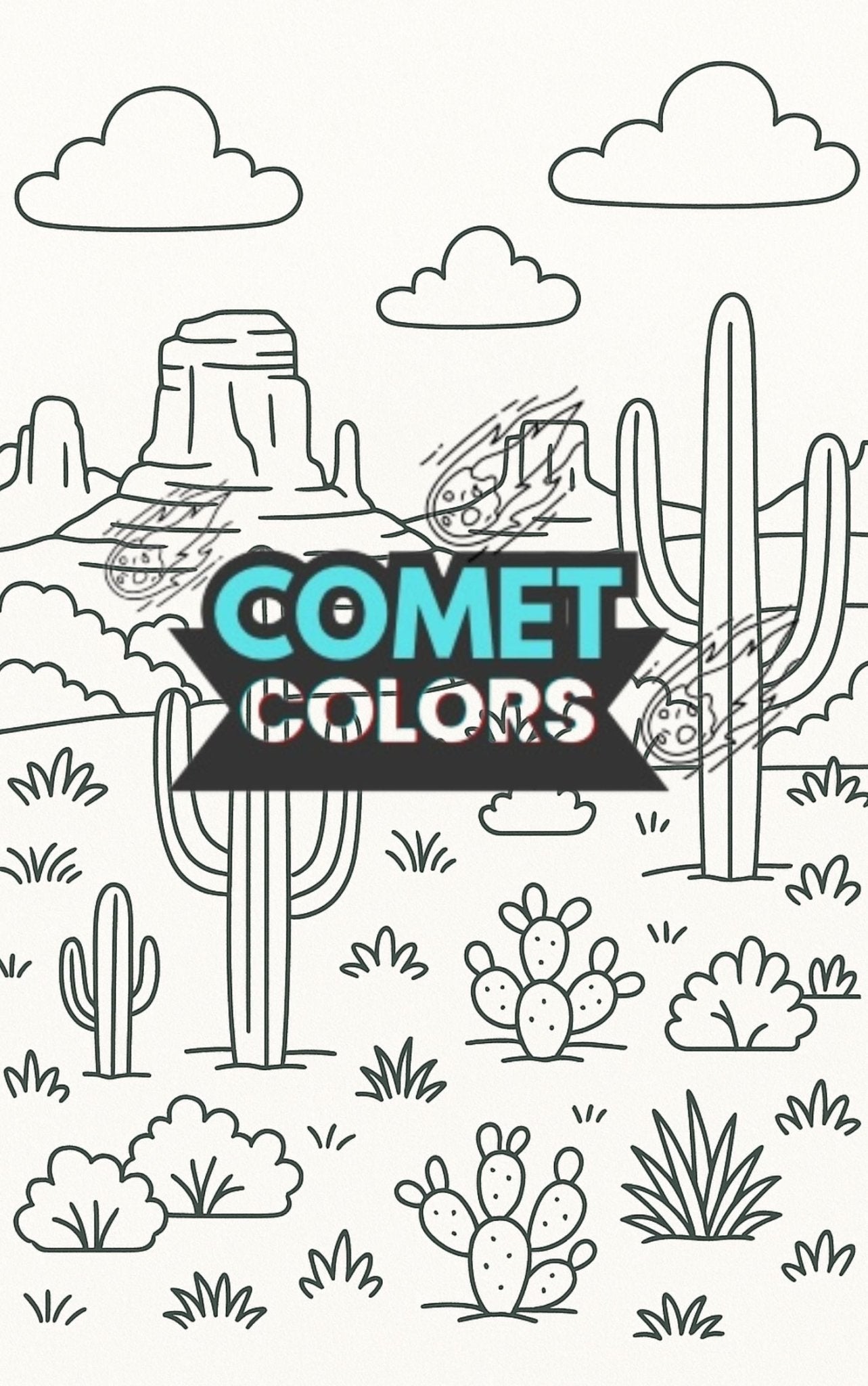 Nature’s Wonders: Global Landscape Coloring Book - CometColors