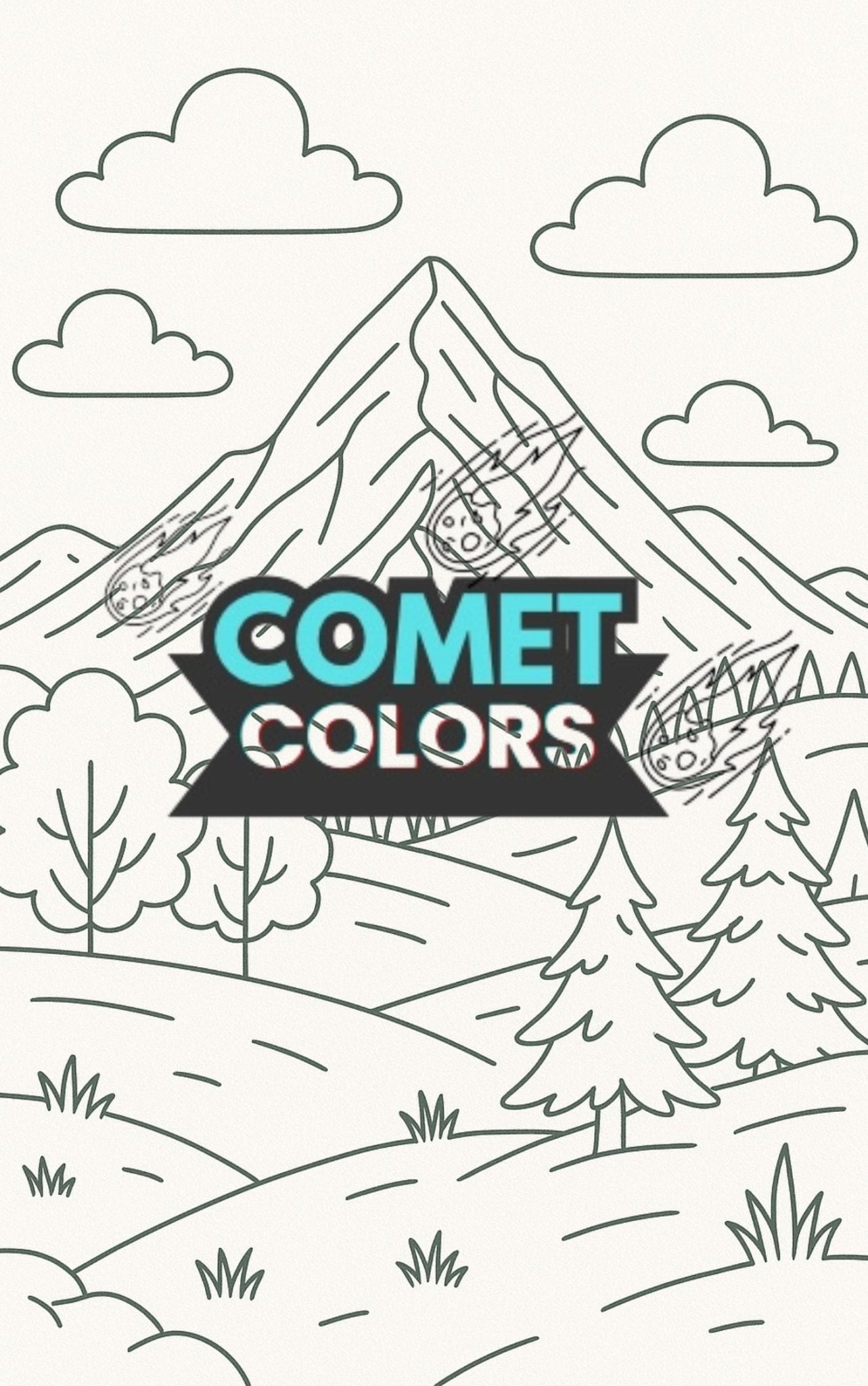 Nature’s Wonders: Global Landscape Coloring Book - CometColors