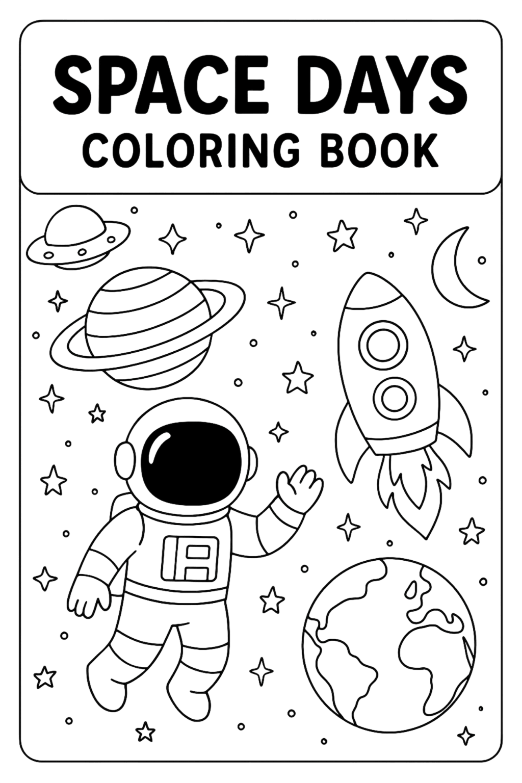 Space Days: Cosmic Coloring Adventure - CometColors